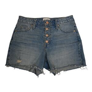 Universal Thread Womens 2/26R Vintage Midi Jean Shorts
